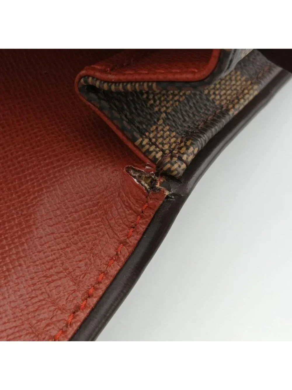 Louis Vuitton Tribeca Long Ebene Damier Canvas